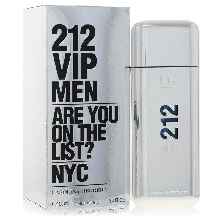 212 Vip by Carolina Herrera Eau De Toilette Spray 3.4 oz / e 100 ml