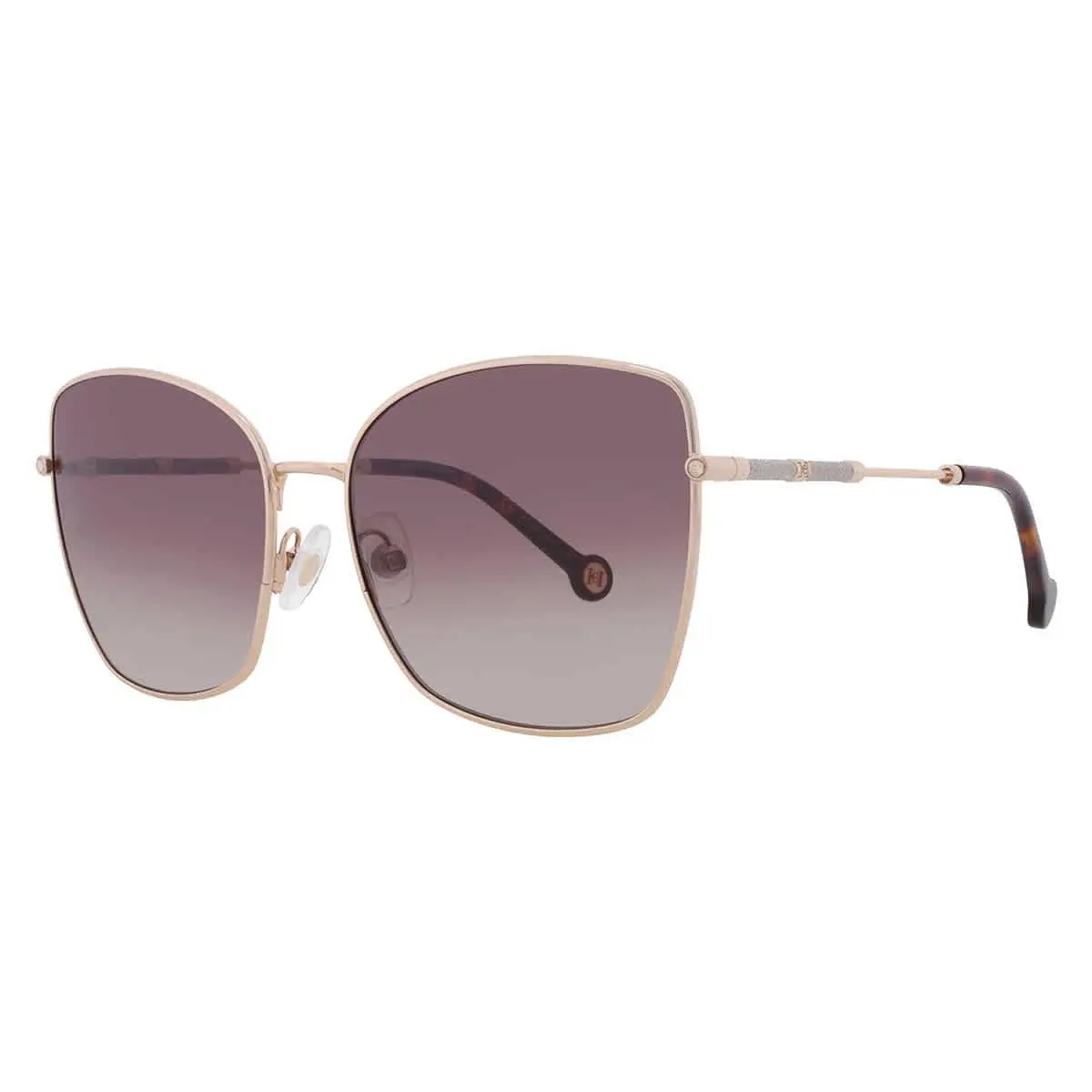 Carolina Herrera Brown Gradient Butterfly Ladies Sunglasses Her 0133/S 0000/HA