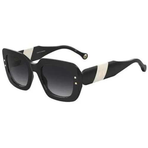 Carolina Herrera Women`s 52 mm Black White Sunglasses HER0186-S-80S-52