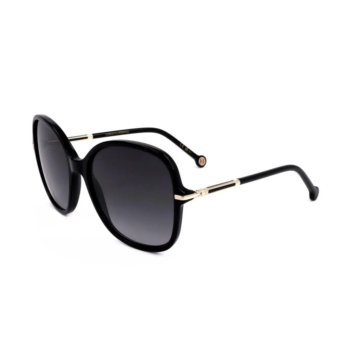 Women`s 58 mm Black Sunglasses HER0269-S-807-58 by Carolina Herrera