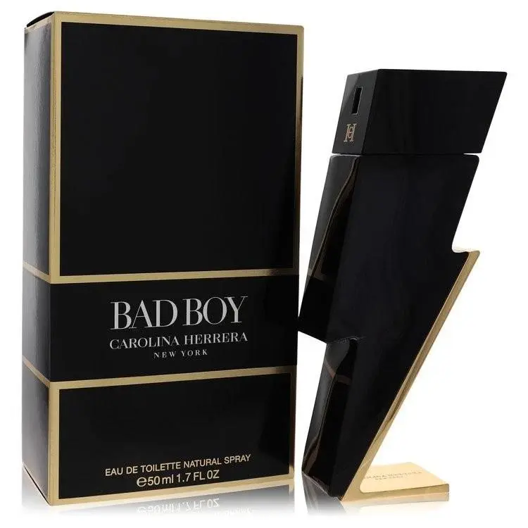 Bad Boy by Carolina Herrera Eau De Toilette Spray 1.7 oz / e 50 ml For Men