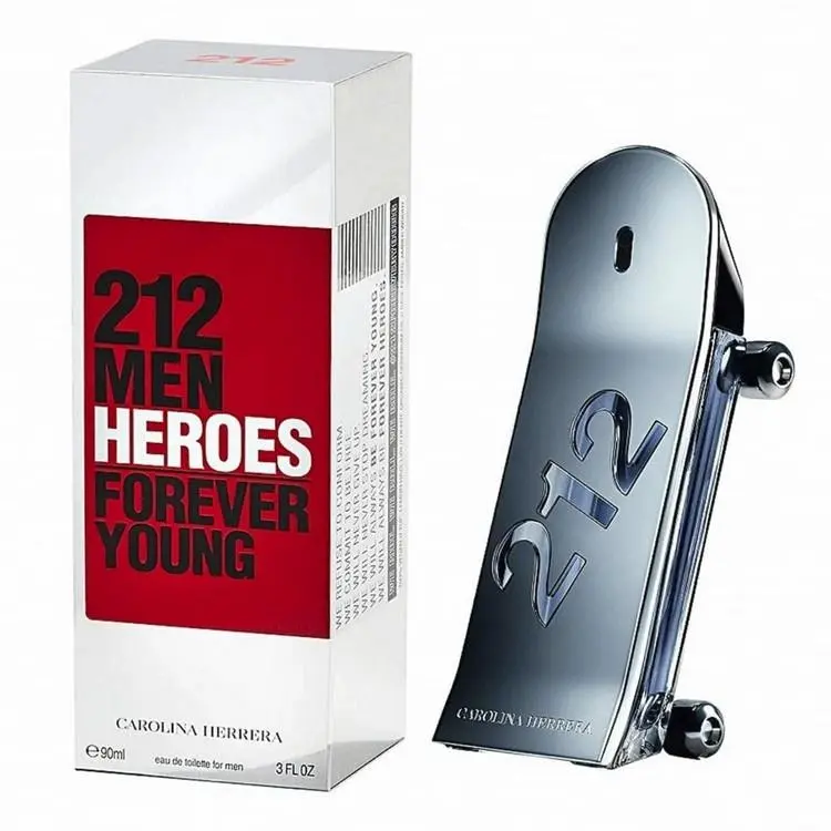 212 Heroes by Carolina Herrera Eau De Toilette Spray 3 oz / e 90 ml