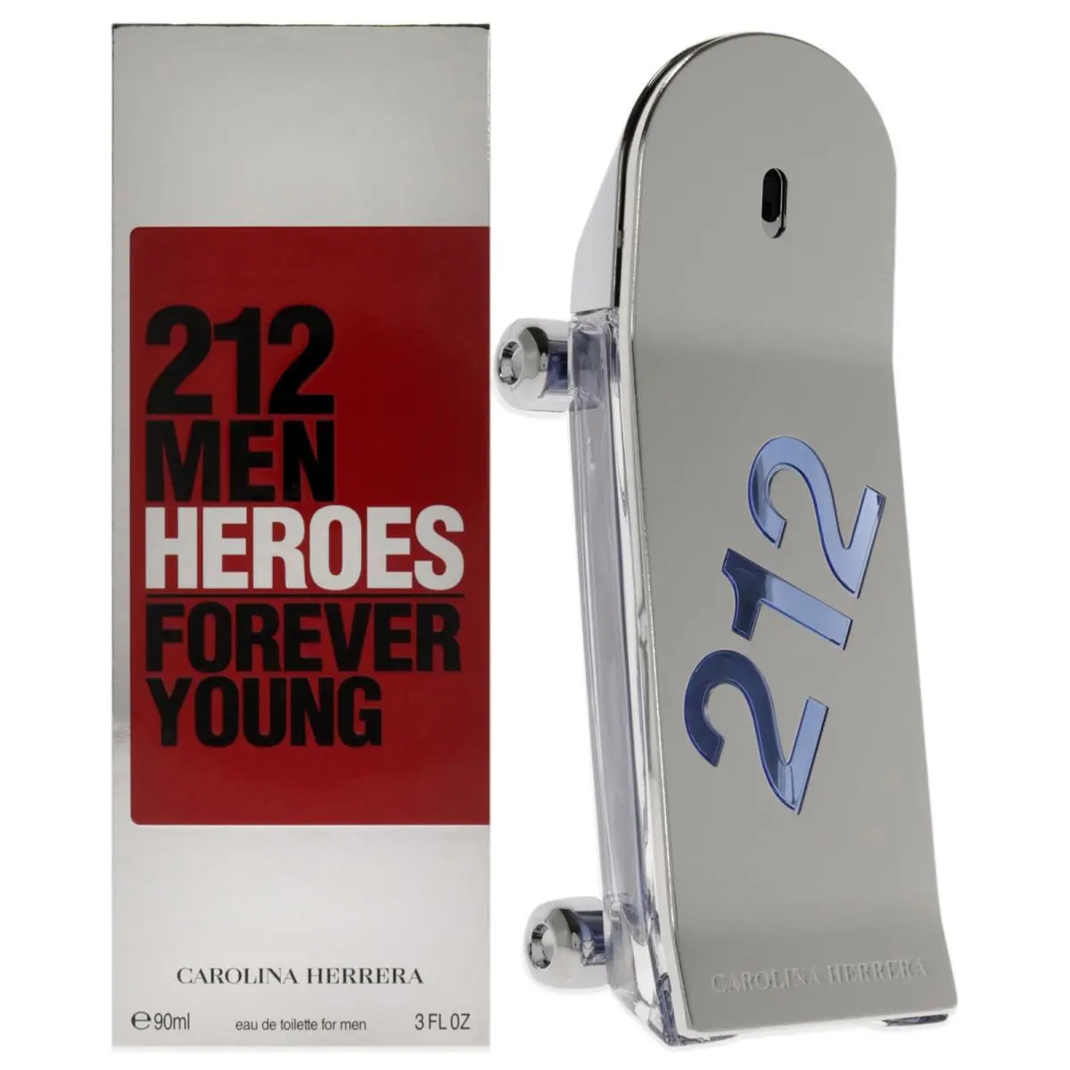 212 Heroes Forever Young  For Men - 3 oz Edt Spray by Carolina Herrera