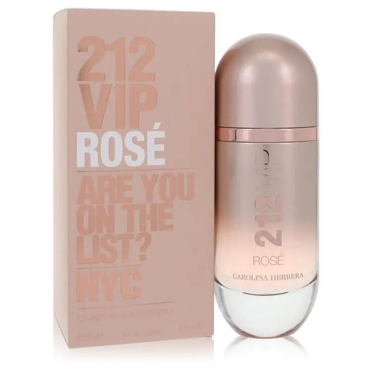 212 Vip Rose by Carolina Herrera Eau De Parfum Spray 2.7 oz / e 80 ml