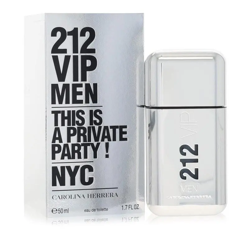 212 Vip by Carolina Herrera Eau De Toilette Spray 1.7 oz / e 50 ml