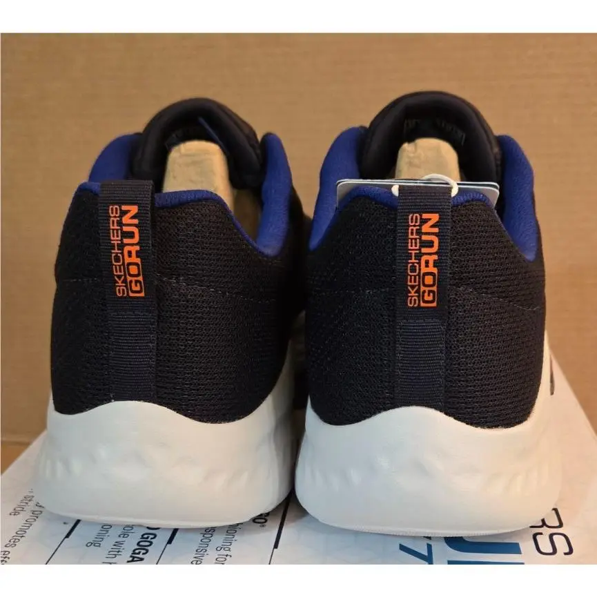 Skechers shoes - Skechers Go Run Lite-Quick Stride - 220893/NVOR - Navy/Orange (UPC: 196642835596) 6