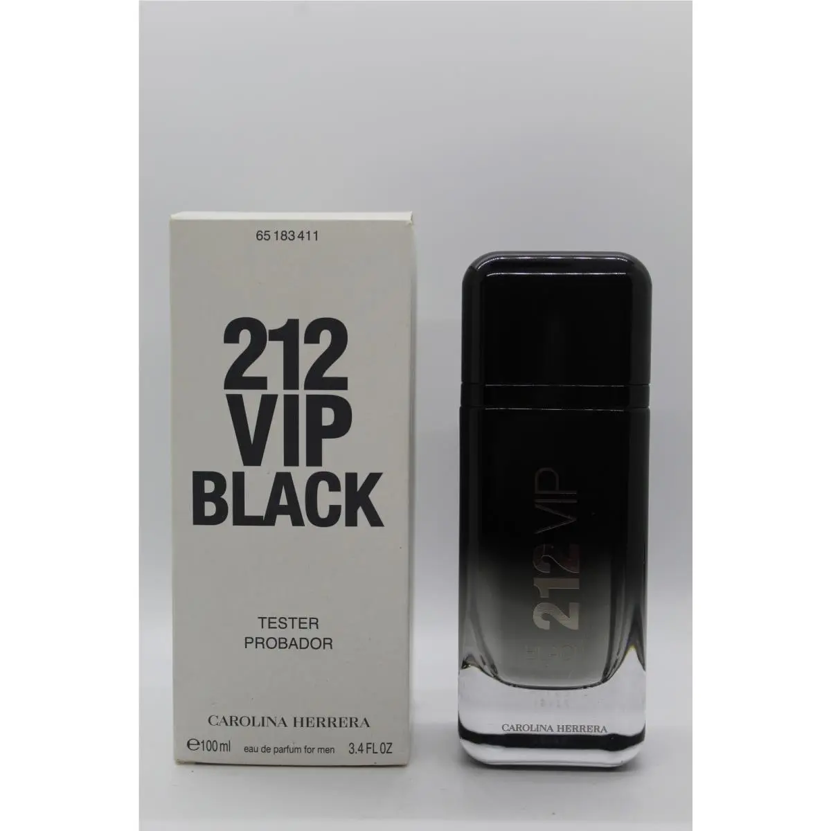 Carolina Herrera Men`s 212 Vip Black Edp Tester Spray 3.4 oz