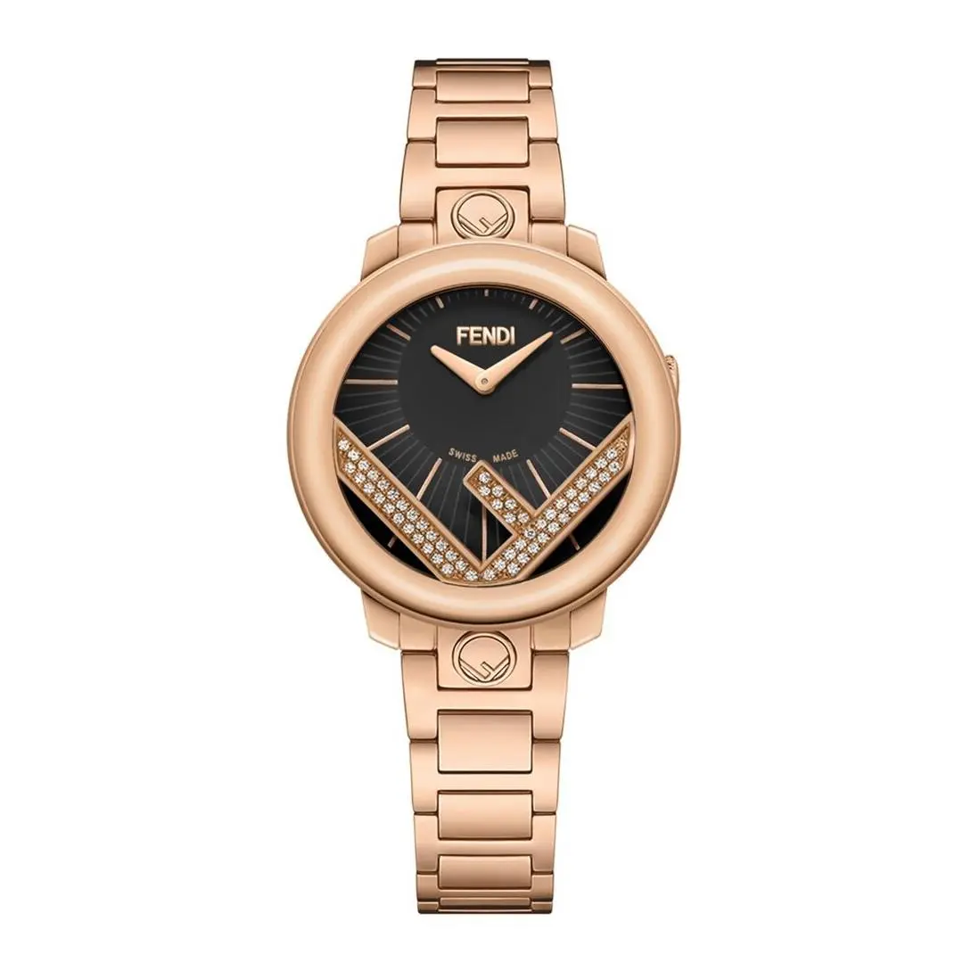 Fendi Women`s Run Away Diamond Watch Women`s
