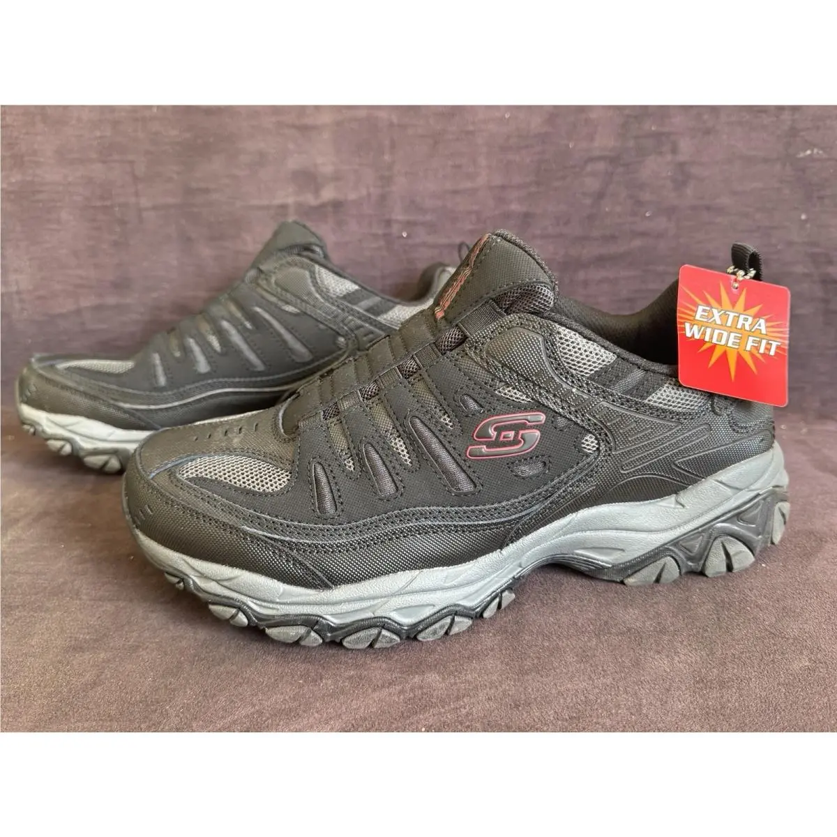 Man`s Sneakers Athletic Shoes Skechers After Burn M. Fit