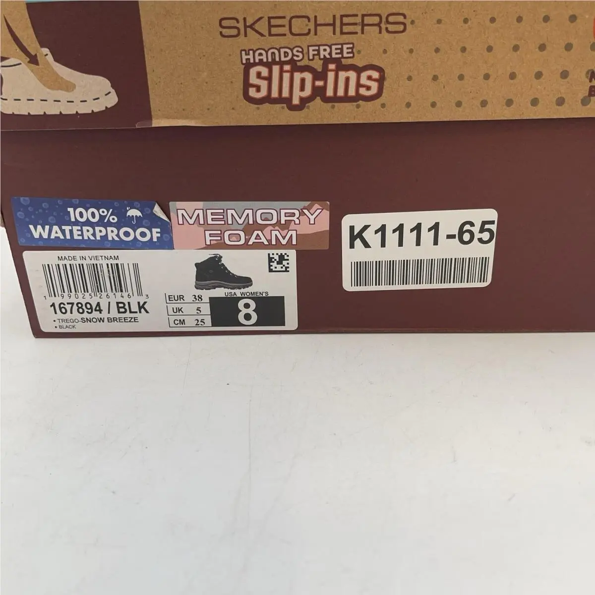 Skechers shoes - SKECHERS 167894/BLK - Black 11