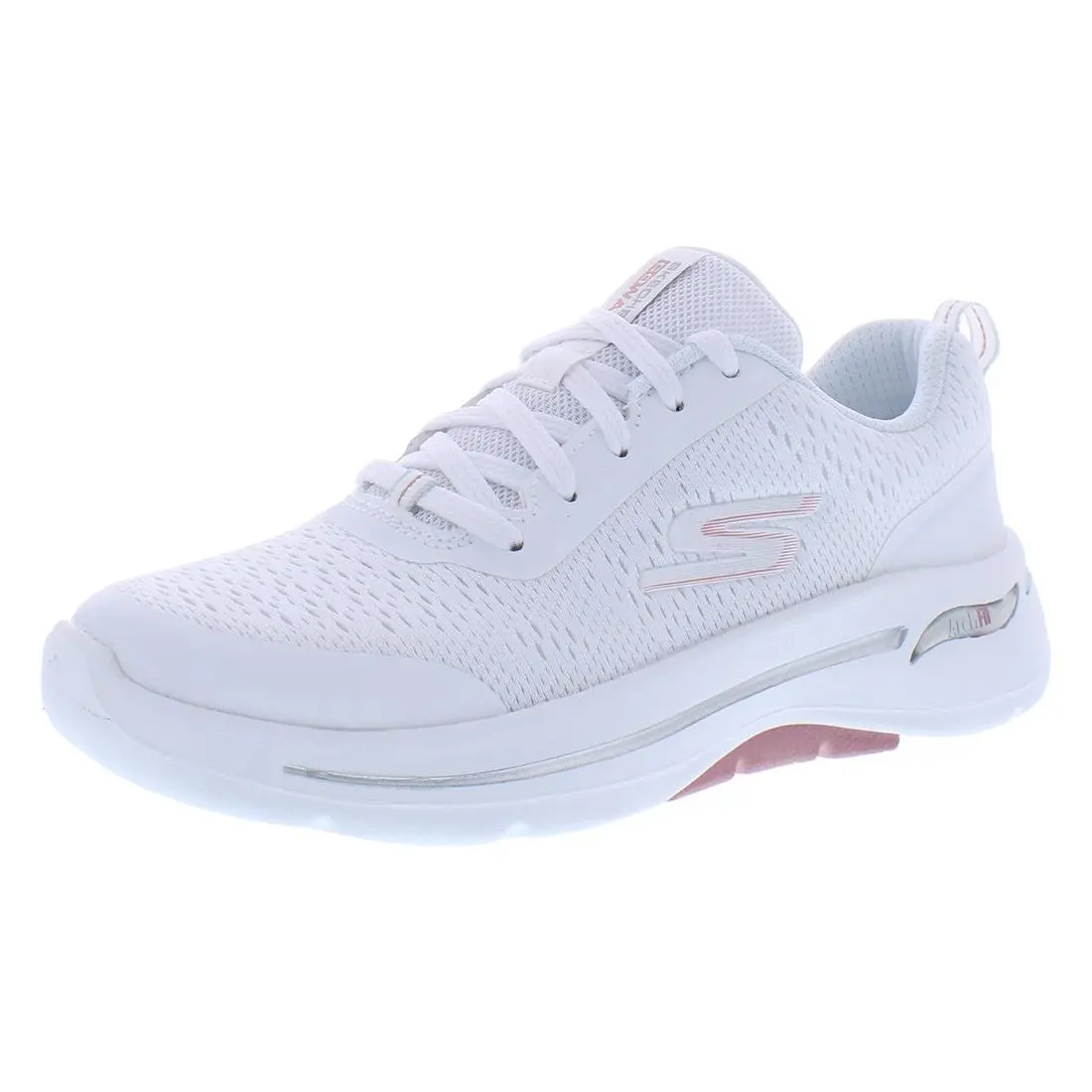Skechers shoes - White/Light Pink, Main: White (UPC: 196642411868) 0