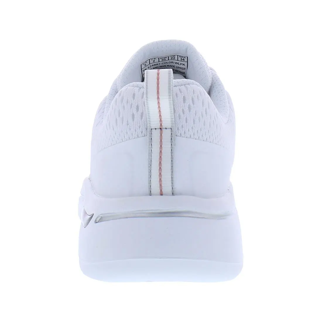 Skechers shoes - White/Light Pink, Main: White (UPC: 196642411868) 2