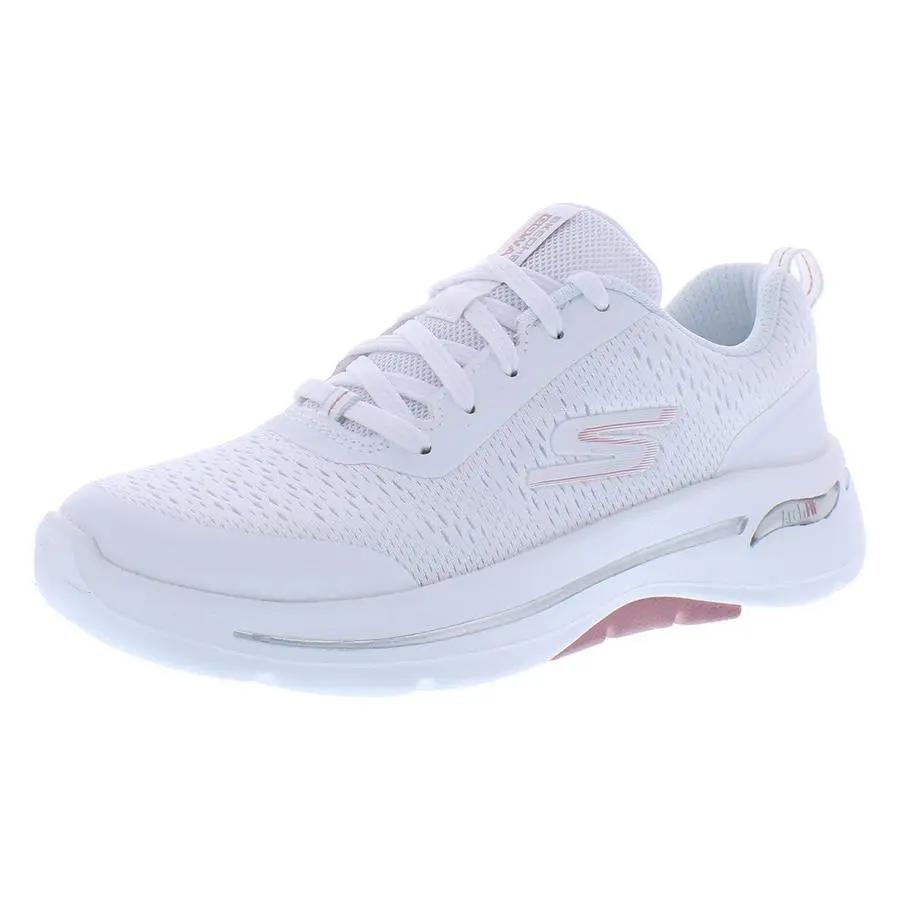 Skechers shoes - White/Light Pink, Main: White (UPC: 196642411868) 3