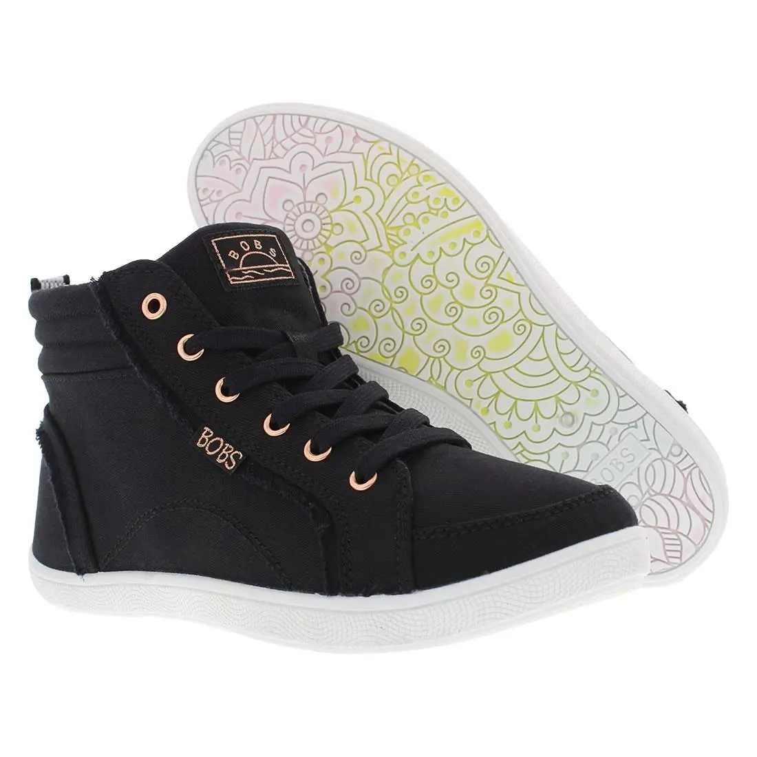 Skechers Bobs B Cute Pristine Bliss Womens Shoes Size 5 Color: Black