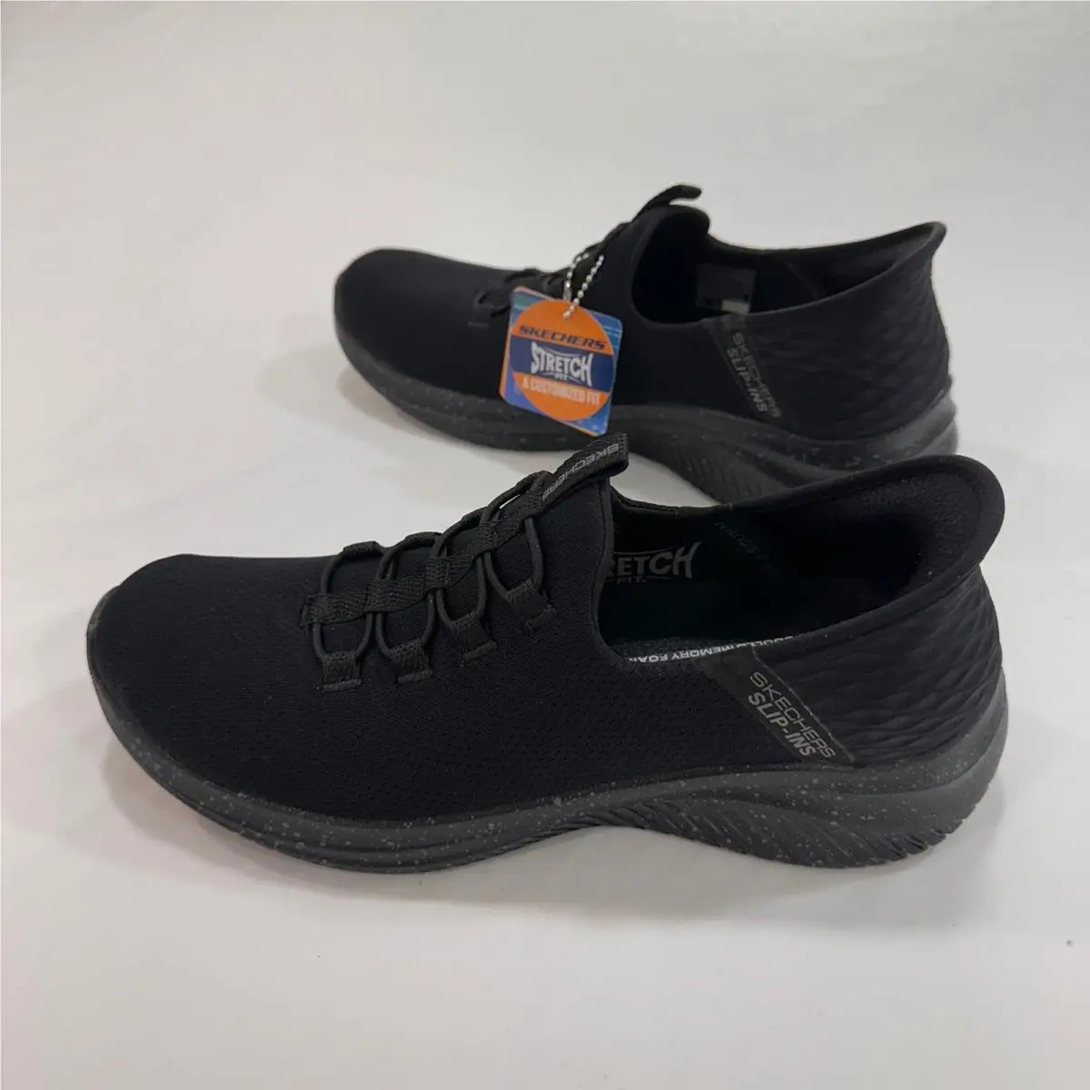 Skechers Hands Free Slip-ins Bobs Sport Squad Chaos Mens 8.5 Black Athleisure