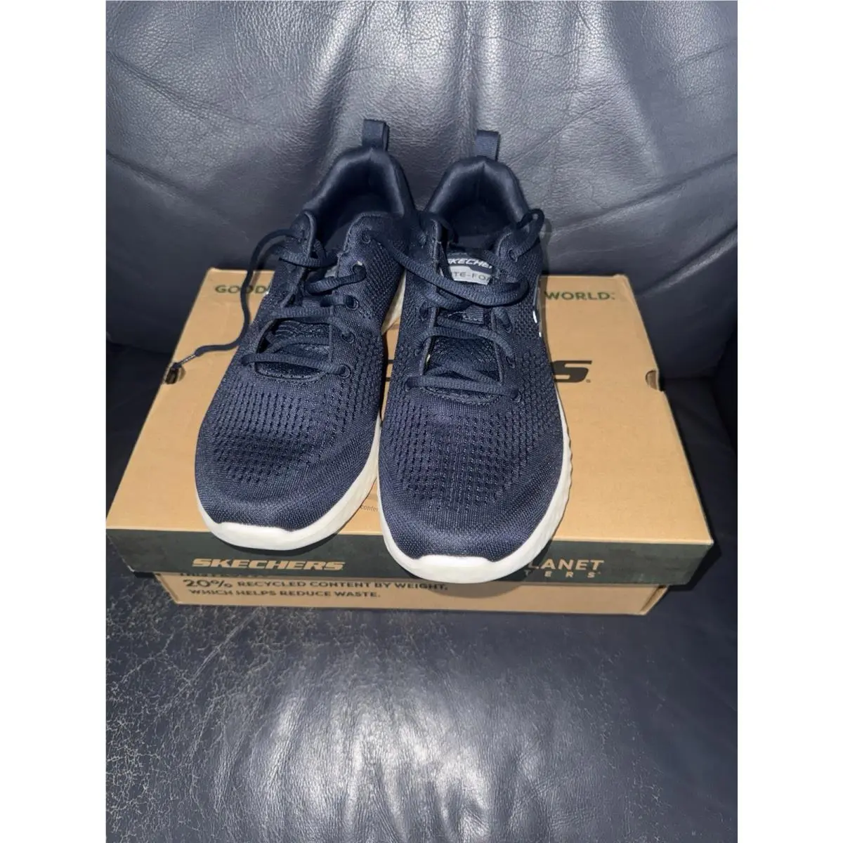 Skechers shoes - Skechers Edgeride Rekze - Edgeride Rekze - Navy/White 1