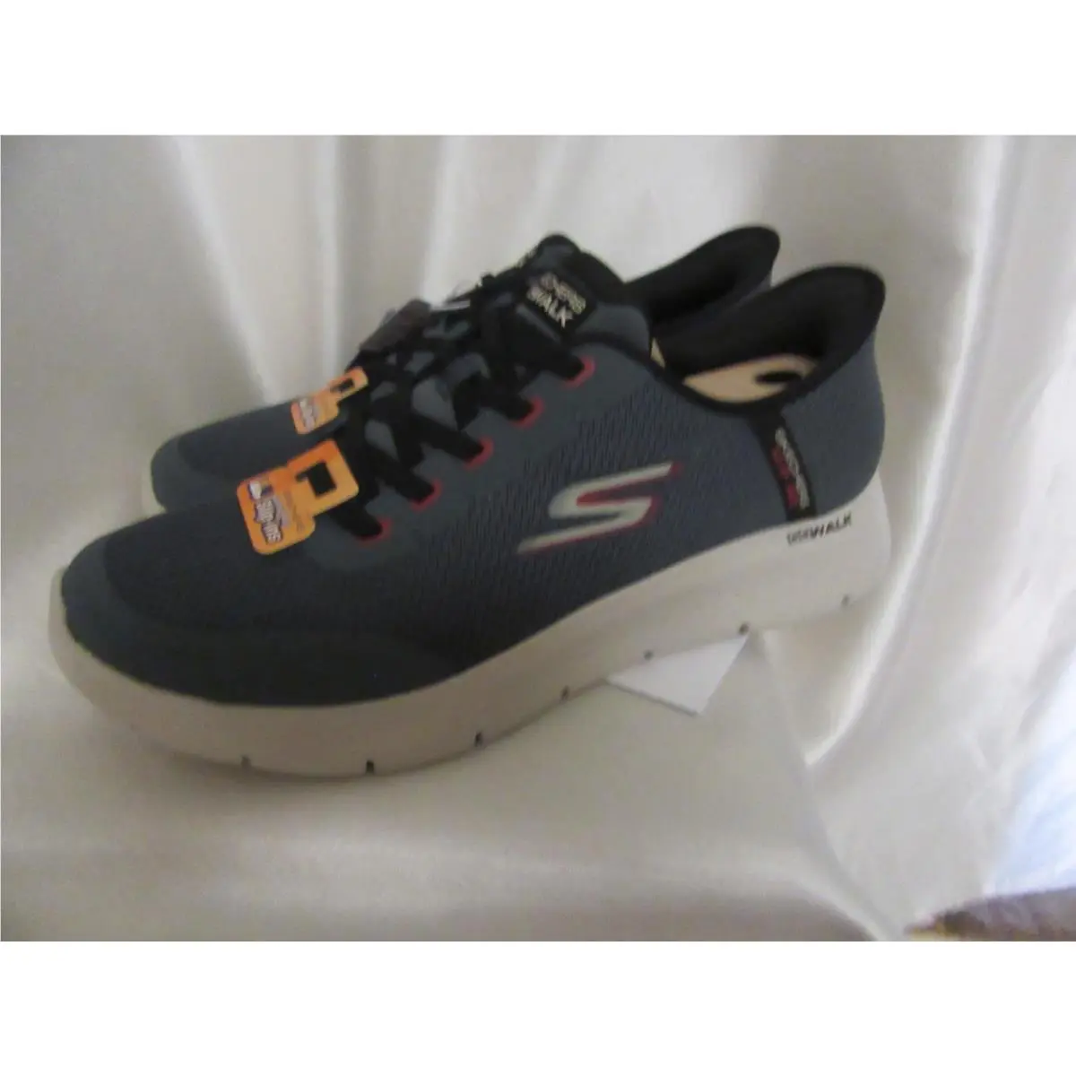 Men`s Skechers GO Walk Flex-netro Sneakers Size 13M 216332SLT Slate