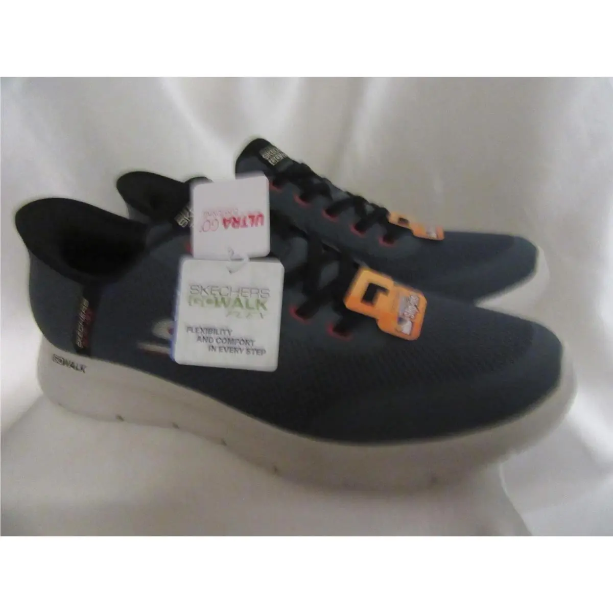 Skechers shoes - SKECHERS GO WALK FLEX - WALK FLEX - 216332/SLT - Gray (UPC: 198376593308) 3
