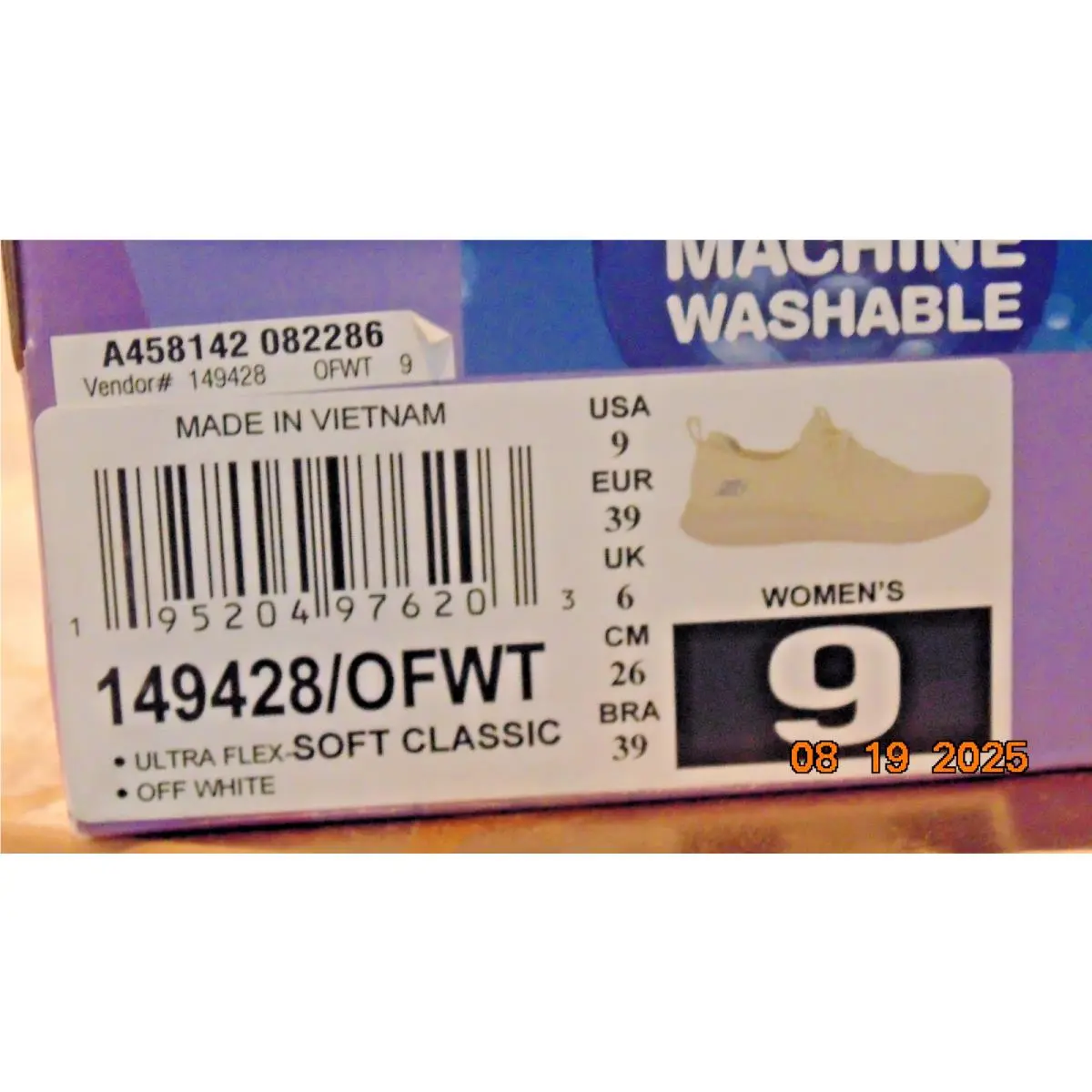 Skechers shoes - Skechers Air-Cooled Memory Foam - Memory Foam - Off White 4