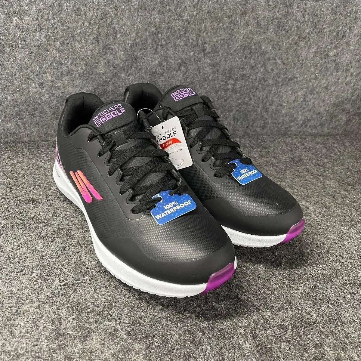 Skechers Go Golf Max 3 Golf Shoes Women`s Size US 7.5 Black/multi