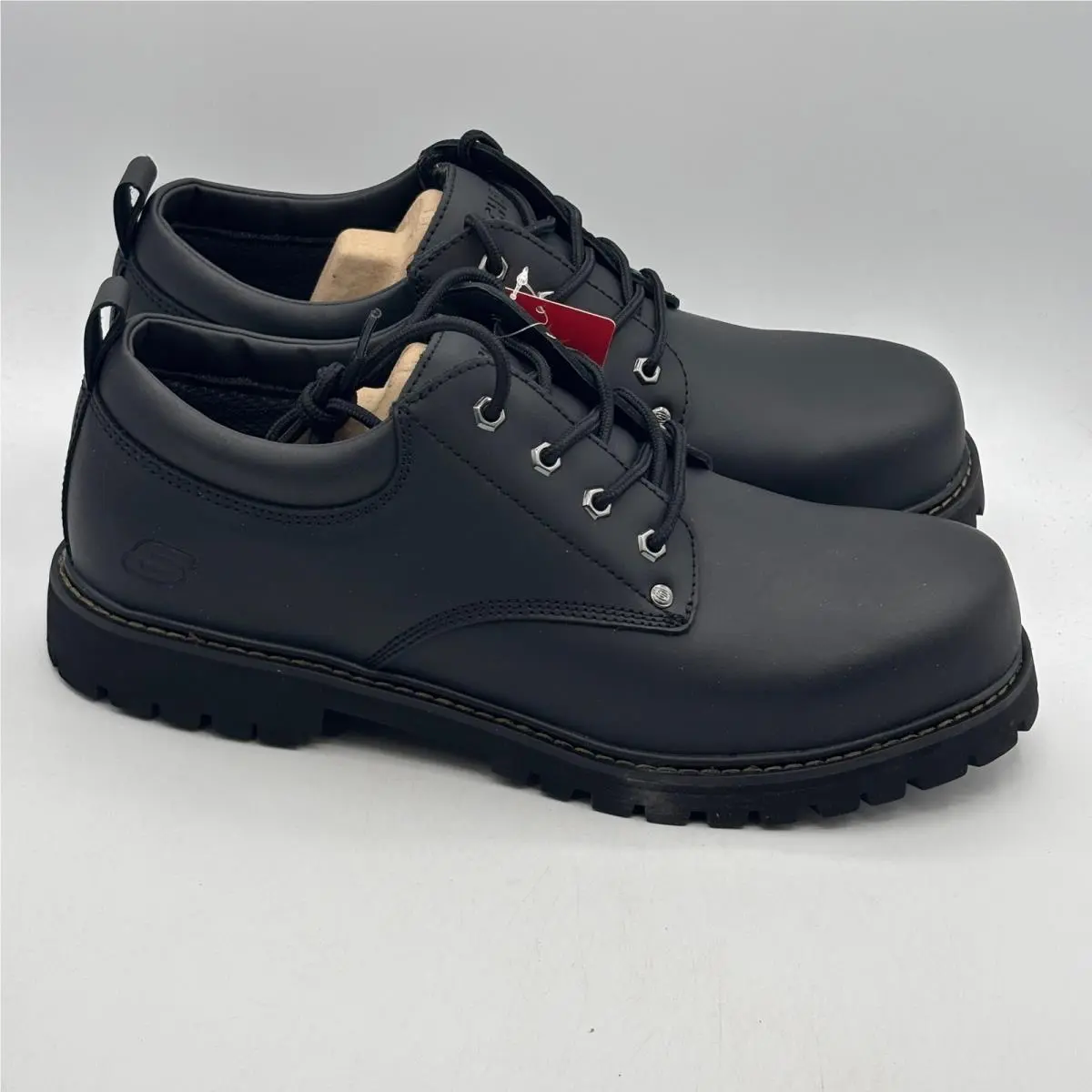 Skechers Tom Cats Shoes Mens Size 13 Wide Black Black Utility 6618EW