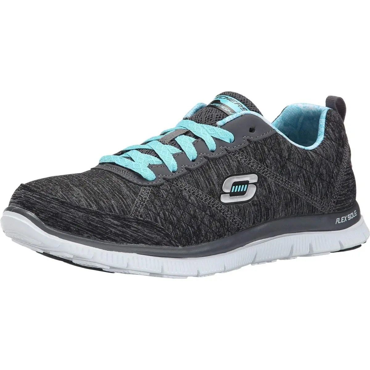 Skechers Flex Appeal Pretty Cityblack/light Blue