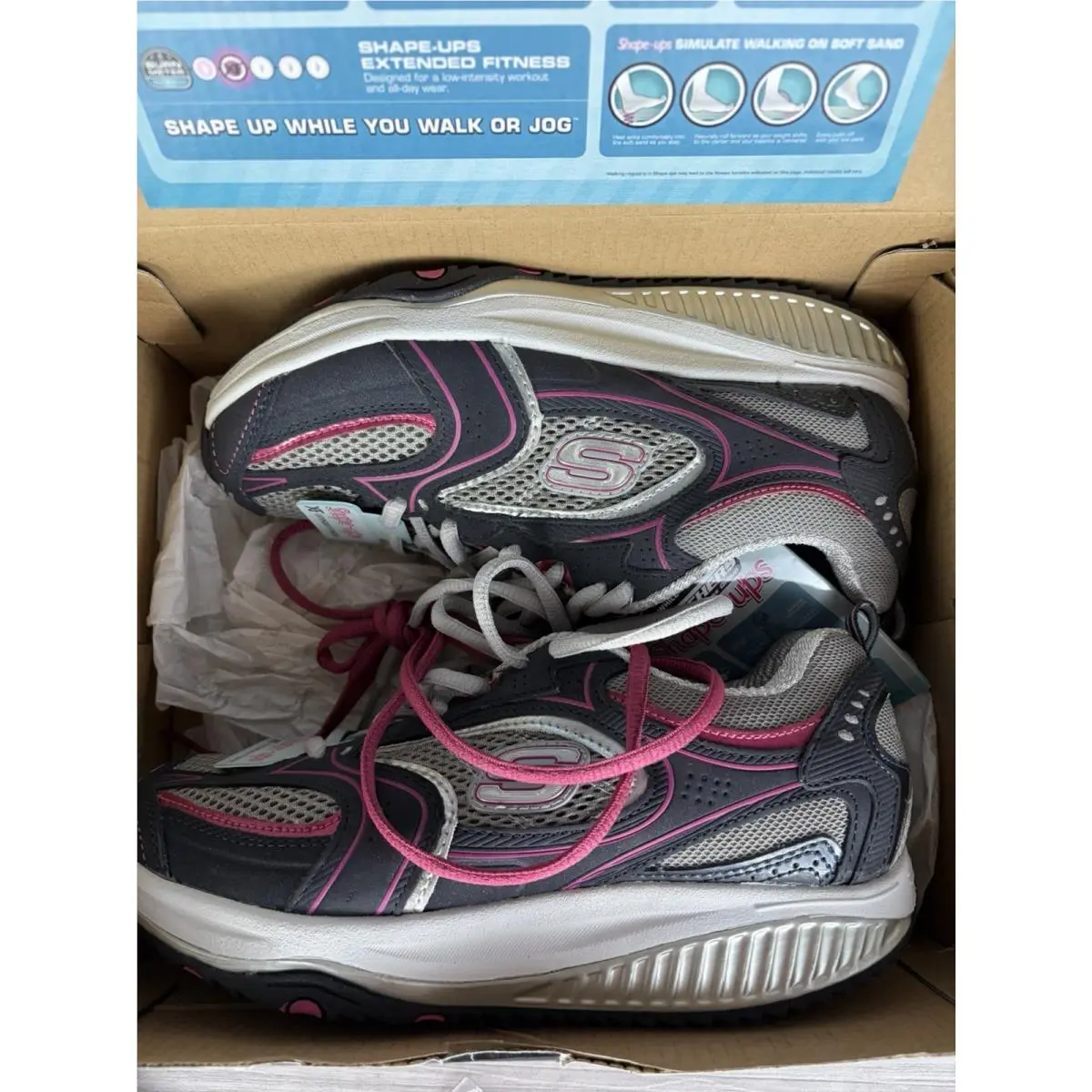 Skechers shoes - Skechers Shape Ups - Shape Ups - Purple 1