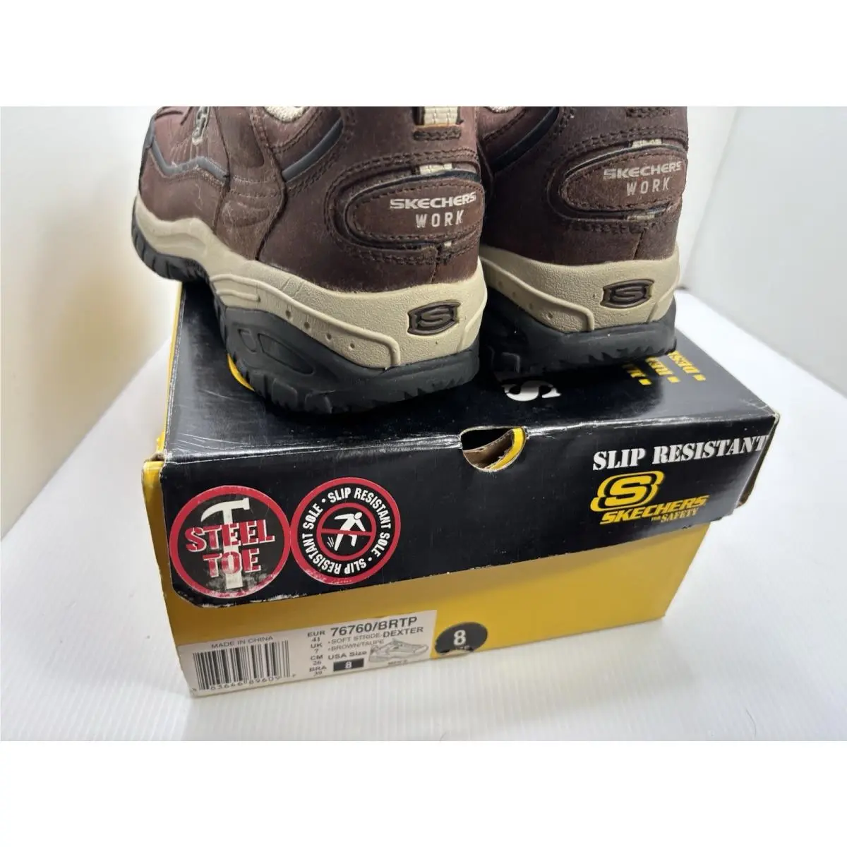 Skechers shoes - Skechers Work - Work - Brown 6