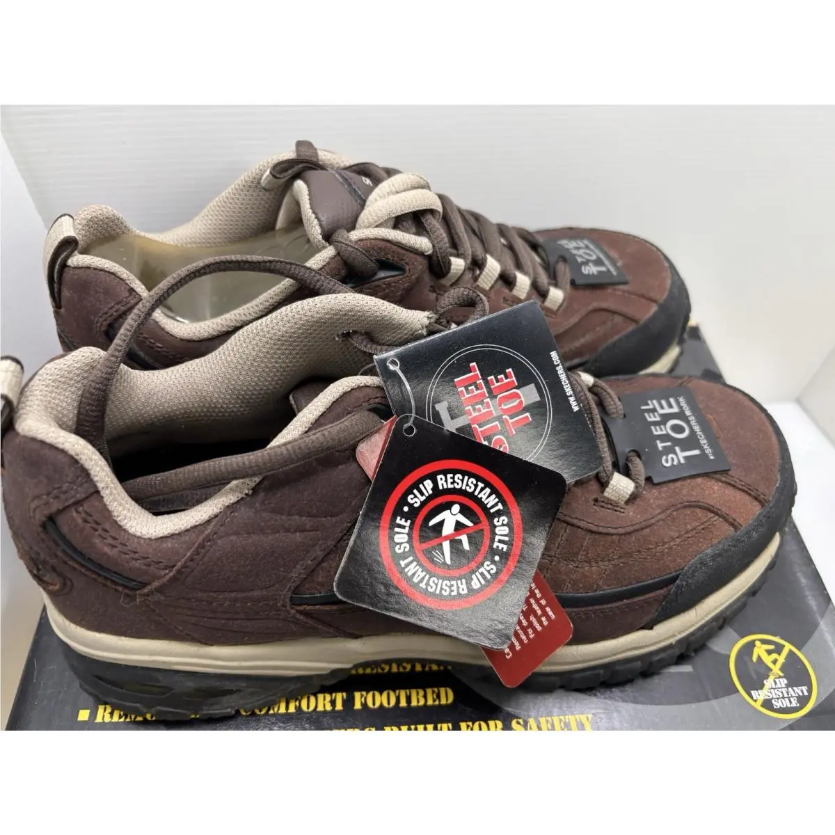 Skechers shoes - Skechers Work - Work - Brown 1