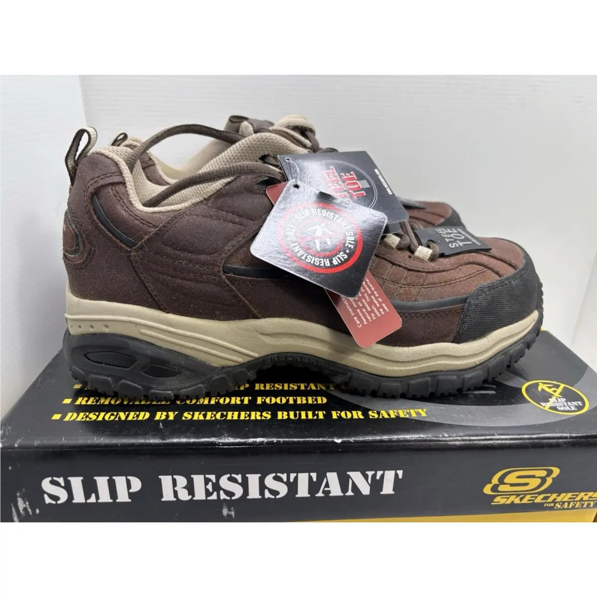 Skechers shoes - Skechers Work - Work - Brown 2