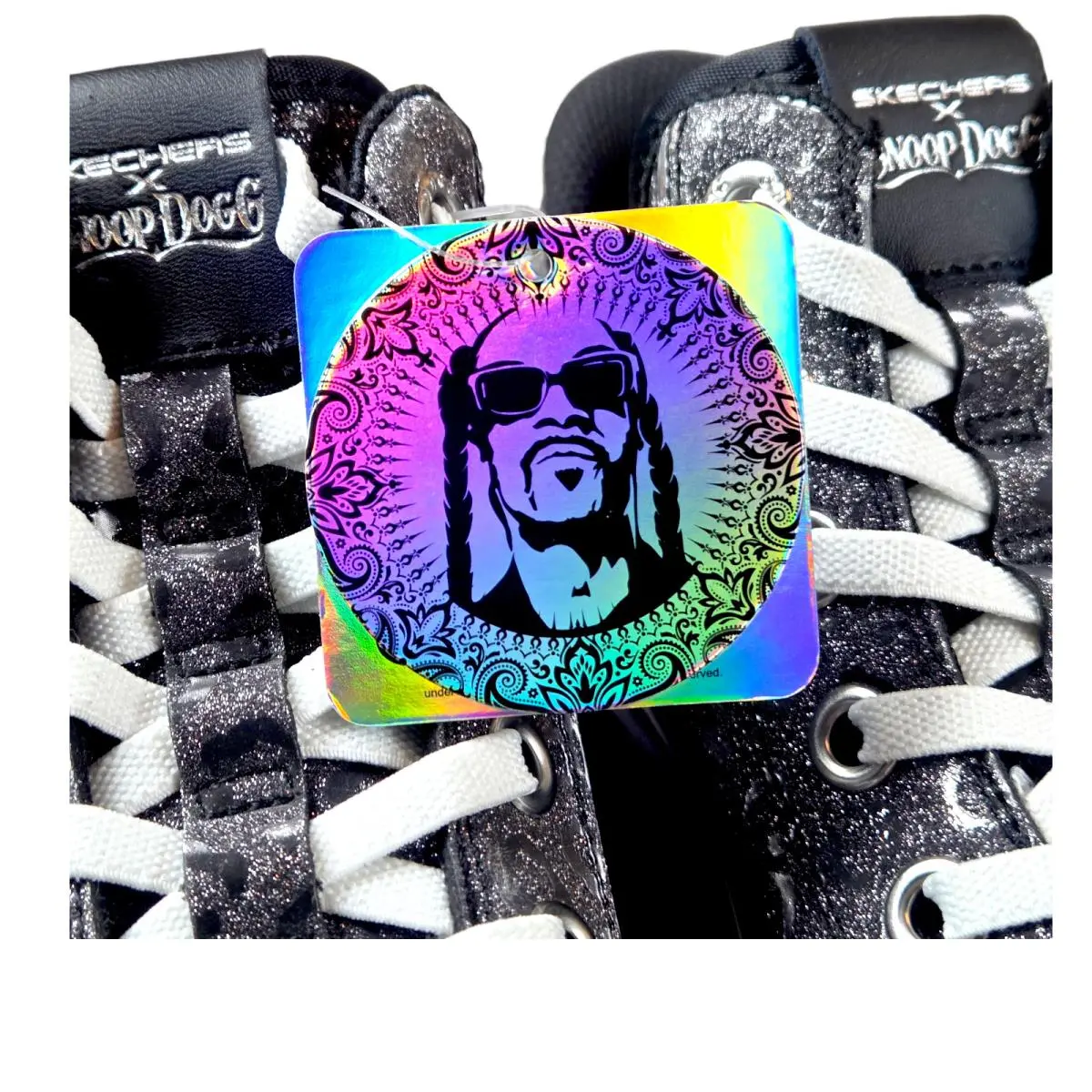 Skechers shoes - Skechers Snoop Dogg Snoop One-Disco - 186008/BKW - Black (UPC: 198739474640) 4