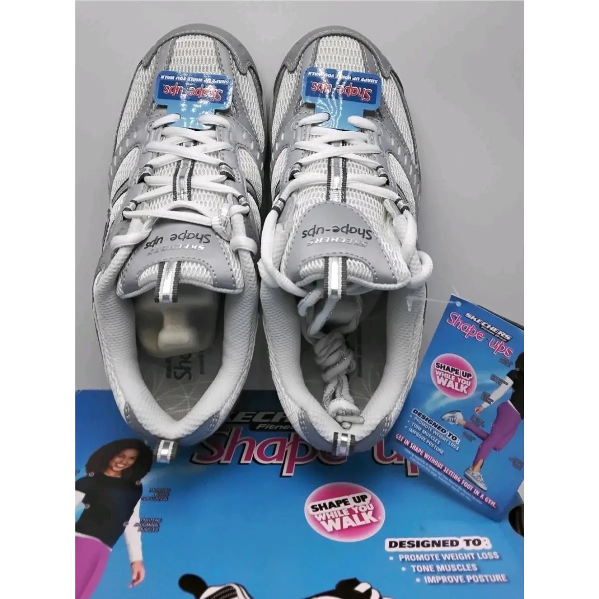 Skechers shoes - Sketchers Shape Ups 11814 - Sketchers Shape Ups - White 3