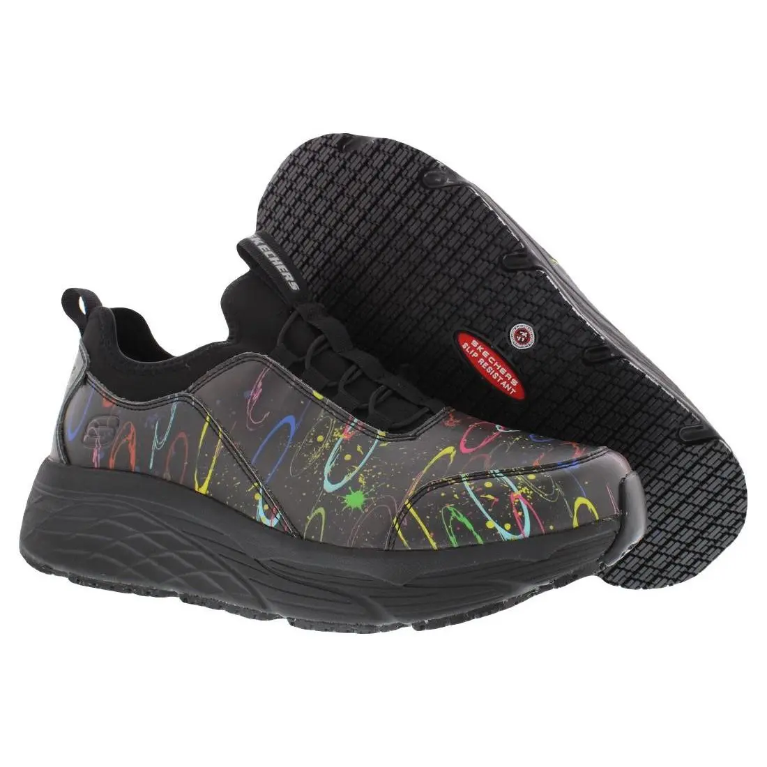 Skechers Max Cushioning Elite SR Serotina Wide Womens Shoes Size 9 Color: