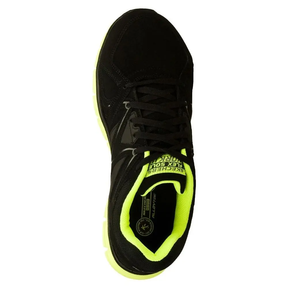 Skechers shoes - BLACK/LIME (UPC: 887047511559) 5