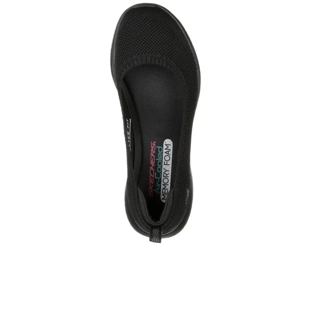 Skechers shoes - 104134W - 104134W - Black Stretch Fit Knit Skimmmer (UPC: 194880542382) 2