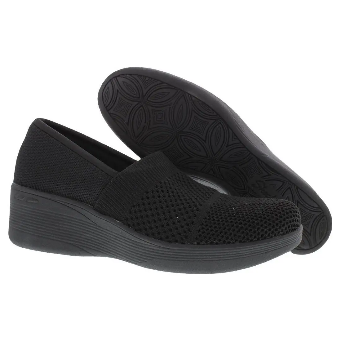 Skechers Pier Lite Slip On Womens Shoes Size 10 Color: Black