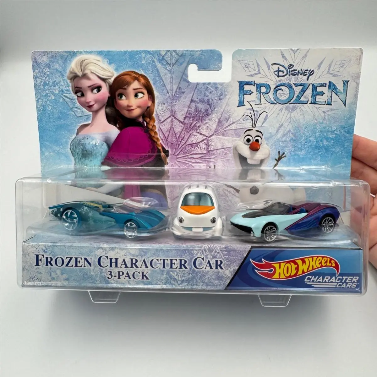 Hot Wheels Frozen Character Cars Kids Anna Elsa Olaf 3-Pack GJD16