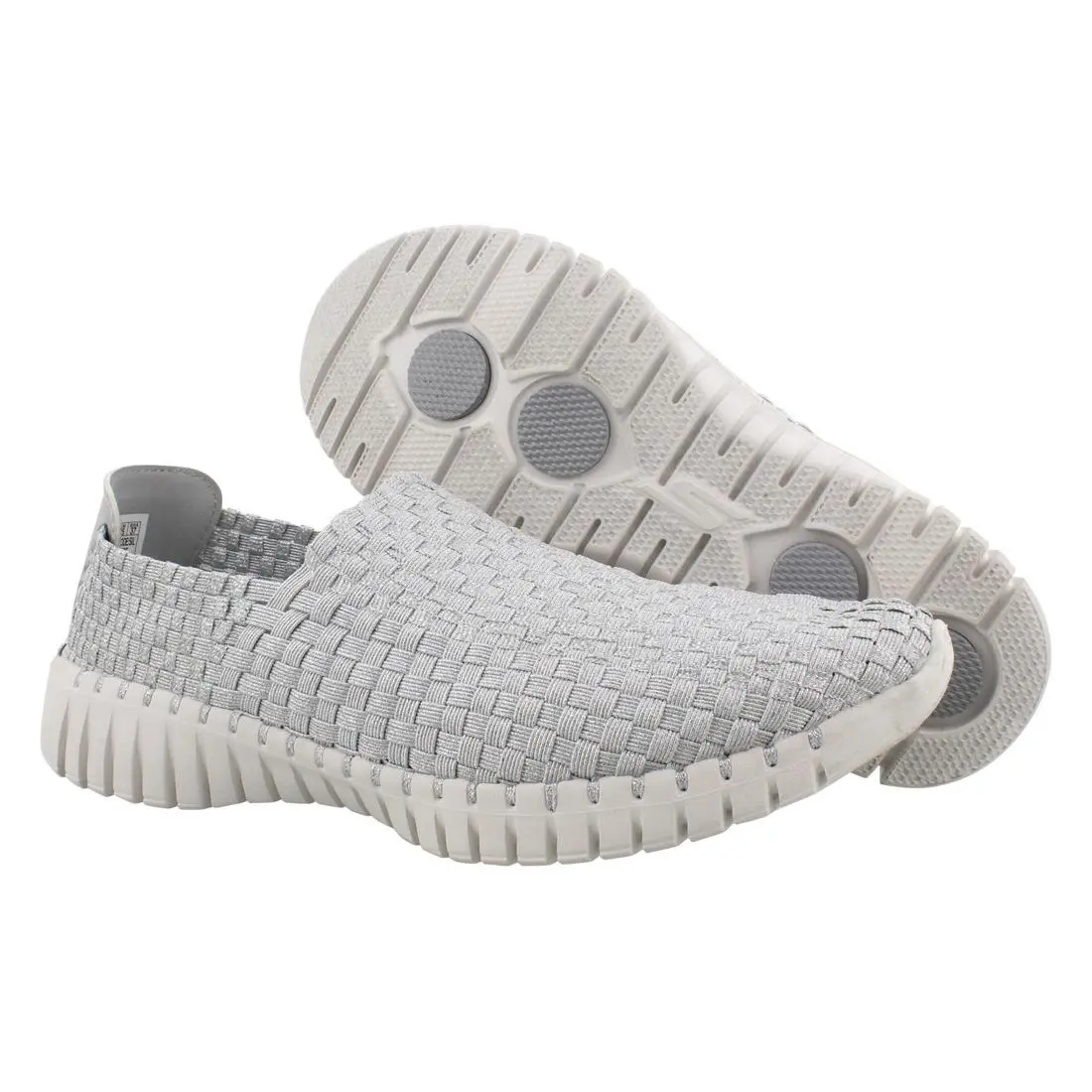 Go Walk Smart Twilight Womens Shoes Size 6 Color: Silver by Skechers
