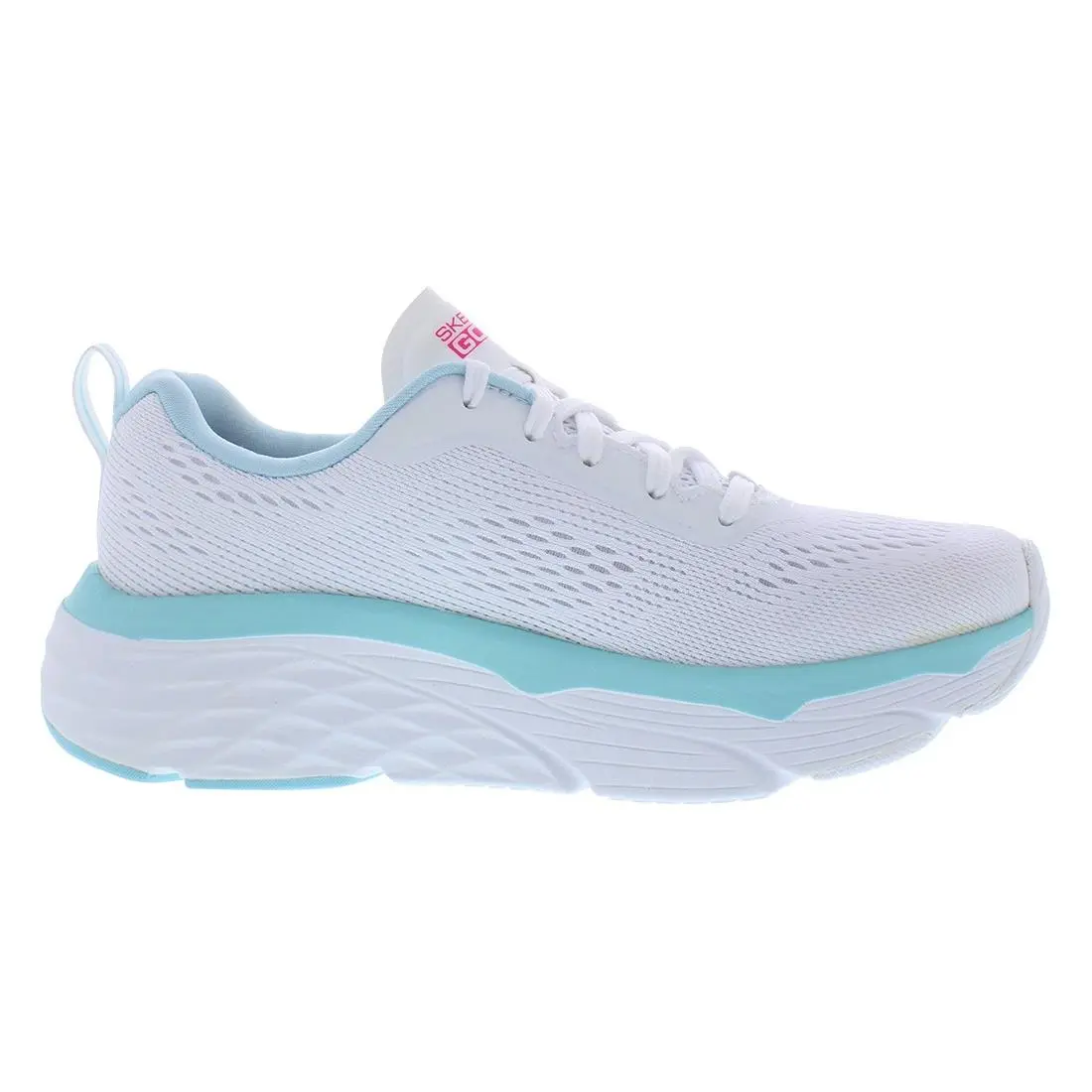Skechers shoes - White/Blue/Pink, Main: White (UPC: 196642596381) 1