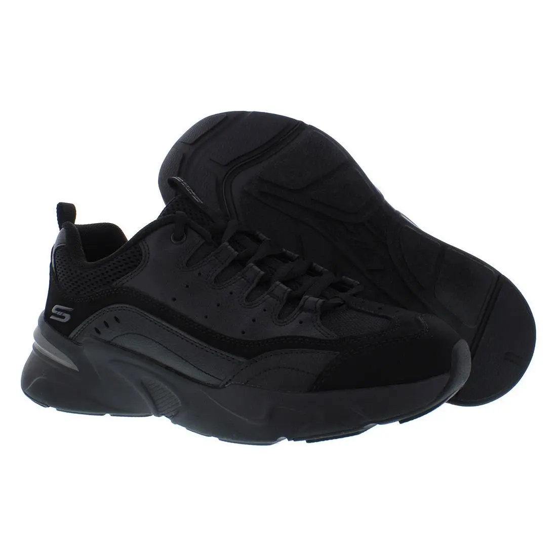 Skechers Bobs Bamina Star Strikez Wide Womens Shoes Size 9 Color: Black