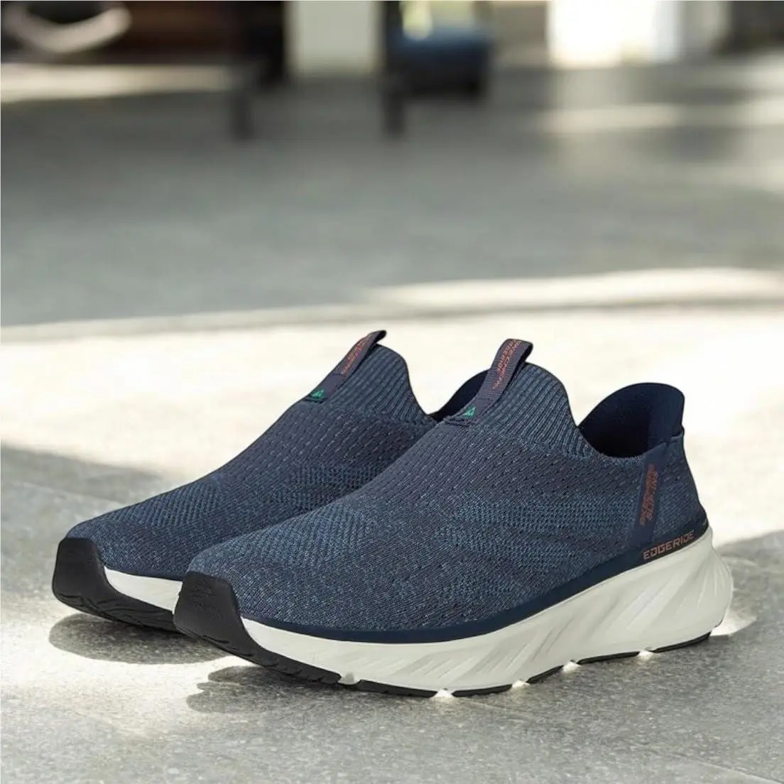Skechers shoes - 232839 - 232839 - Navy/Orange (UPC: 198376680619) 0