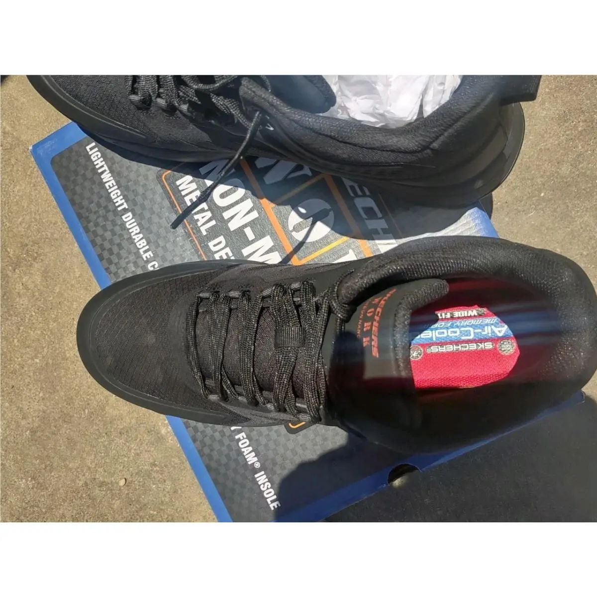 Skechers Work Men`s Anti-slip Non Metallic Metal Dector Friendly 200256w