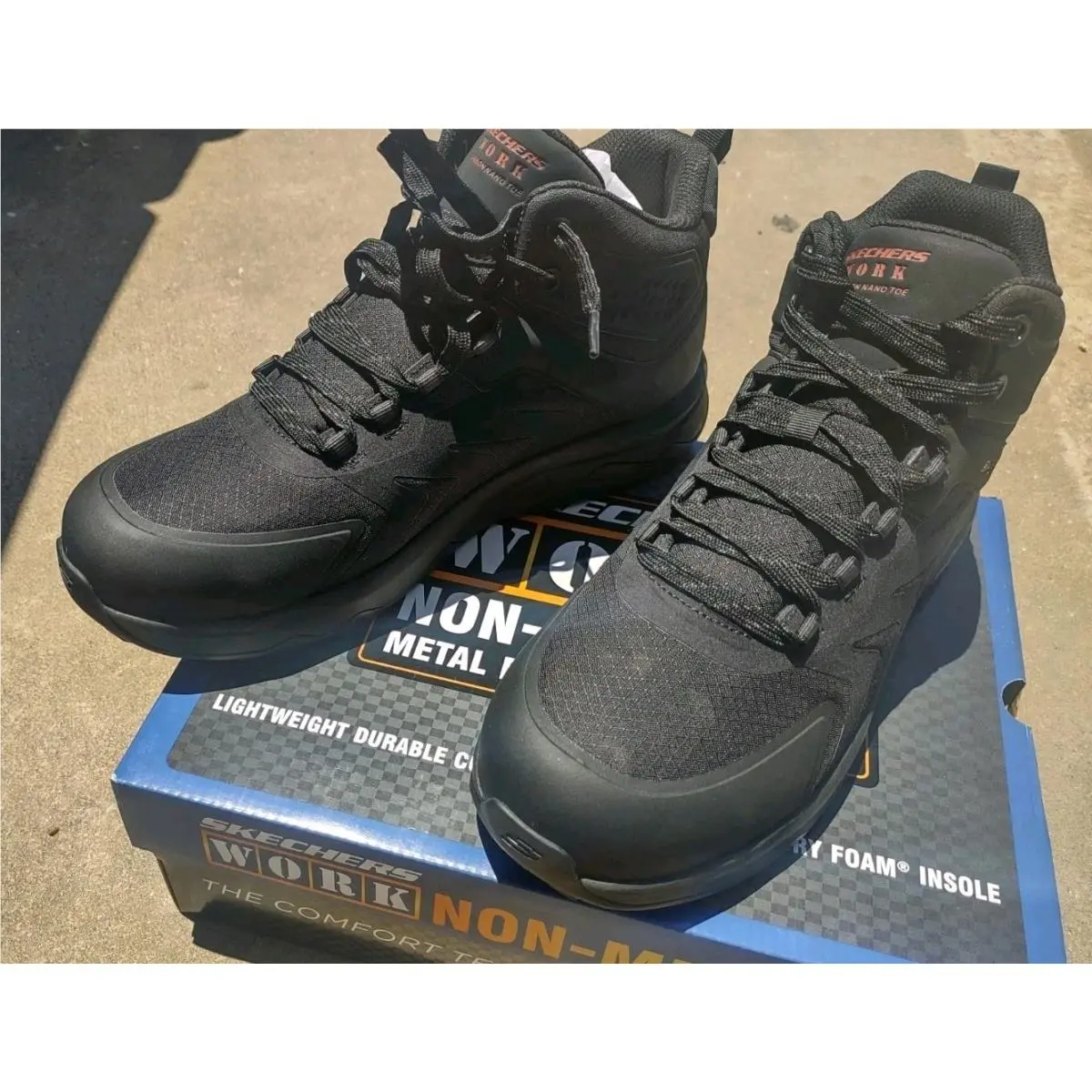 Skechers shoes - Work - Work - Black 1