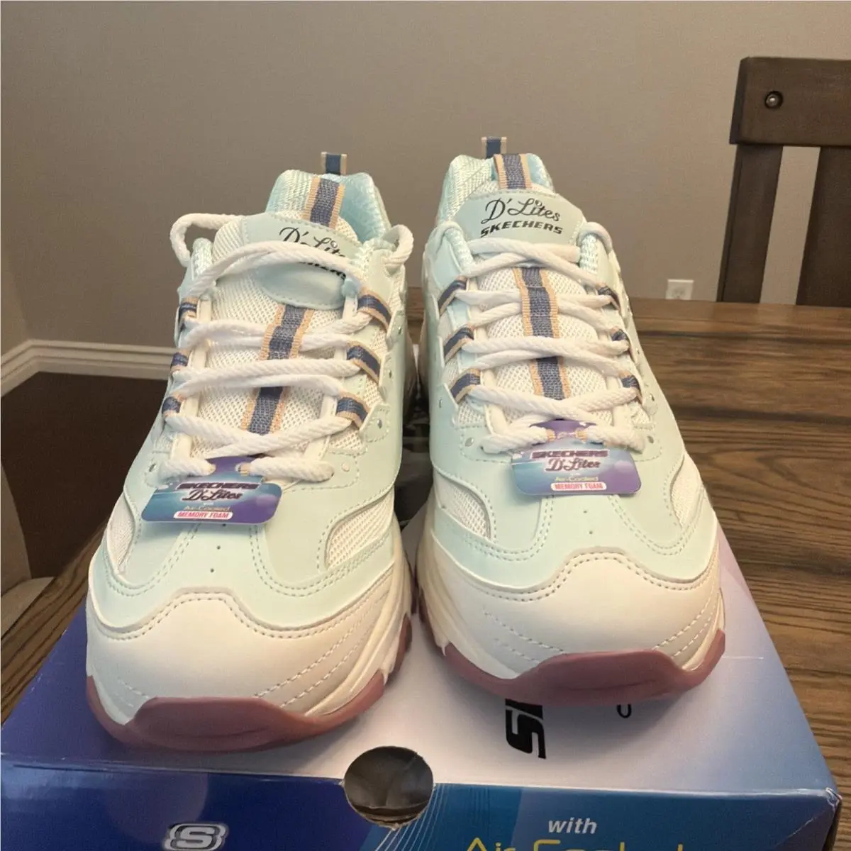 Skechers shoes - SKECHERS D`Lites - Blue 0