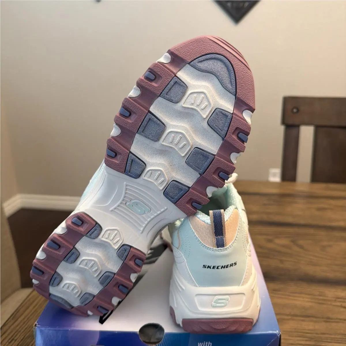 Skechers shoes - SKECHERS D`Lites - Blue 4