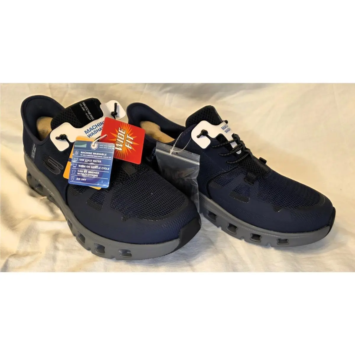 Skechers Glide-step Pro Slip-ins Men’s 11 Wide Navy Charcoal 232930W