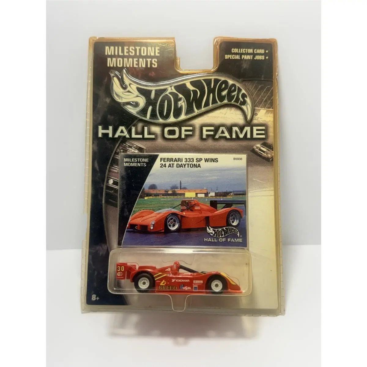 Hot Wheels Hall of Fame Milestone Moments Ferrari 333 SP Wins 24 At Daytona 1:64