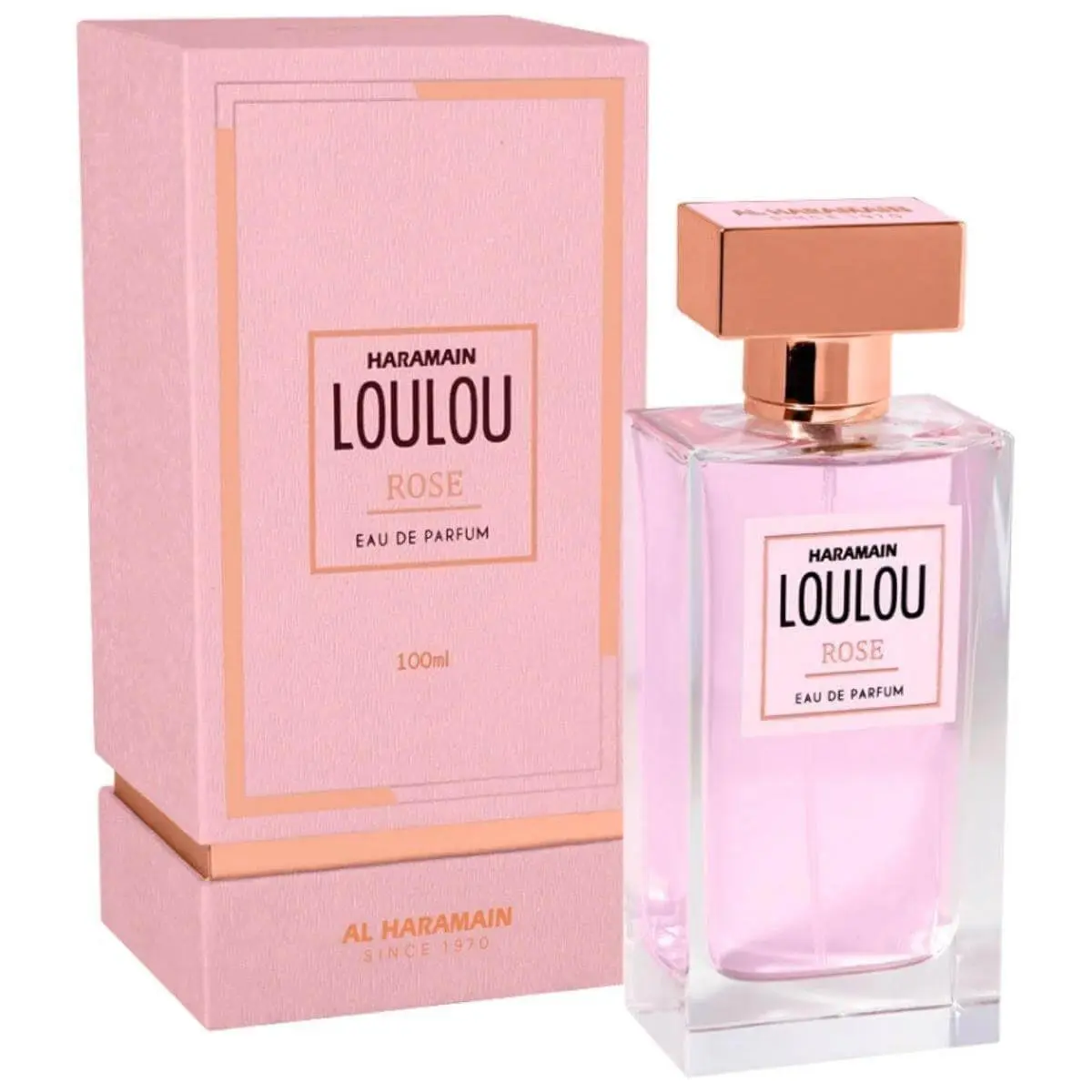 Loulou Rose by Al Haramain Perfume For Her Edp 3.3 / 3.4 oz