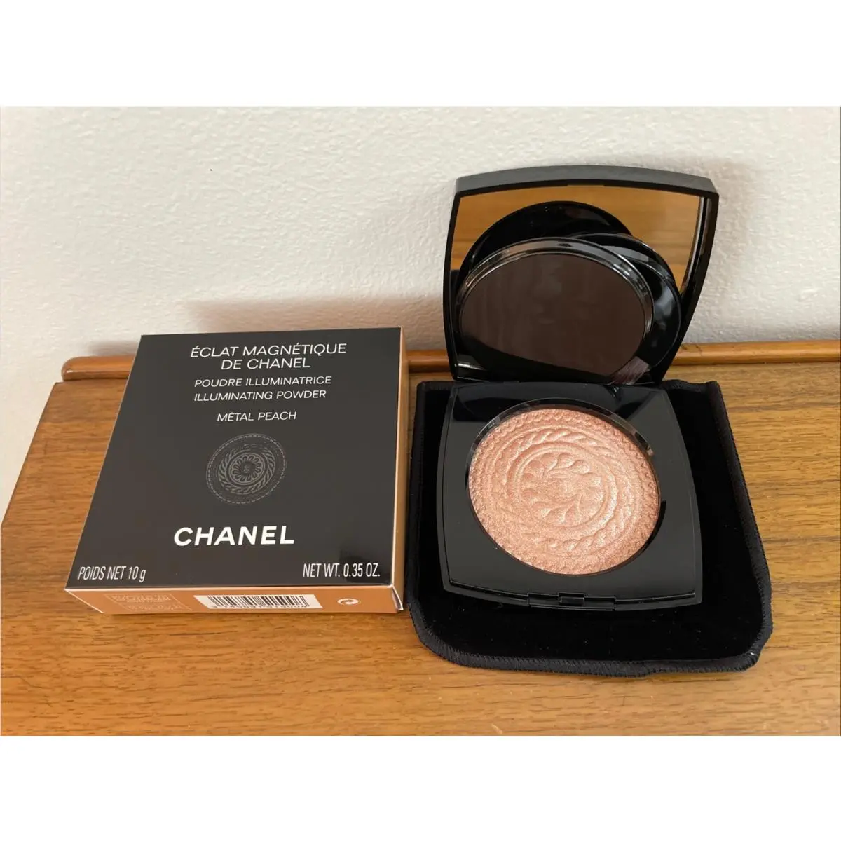 Chanel Éclat Magnétique de Chanel Illuminating Powder Metal Peach