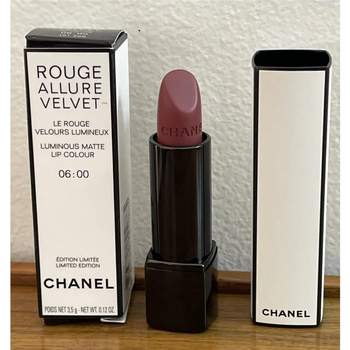 Chanel Rouge Allure Velvet Luminous Matte Lipstick 06:00 Limited